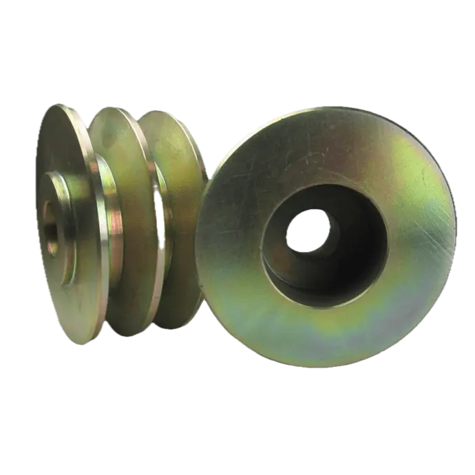 [BAL-1330] Balmar Pulley, Dual Groove, 2.9 x 1/2" Deep V, 17 mm Bore, 1330