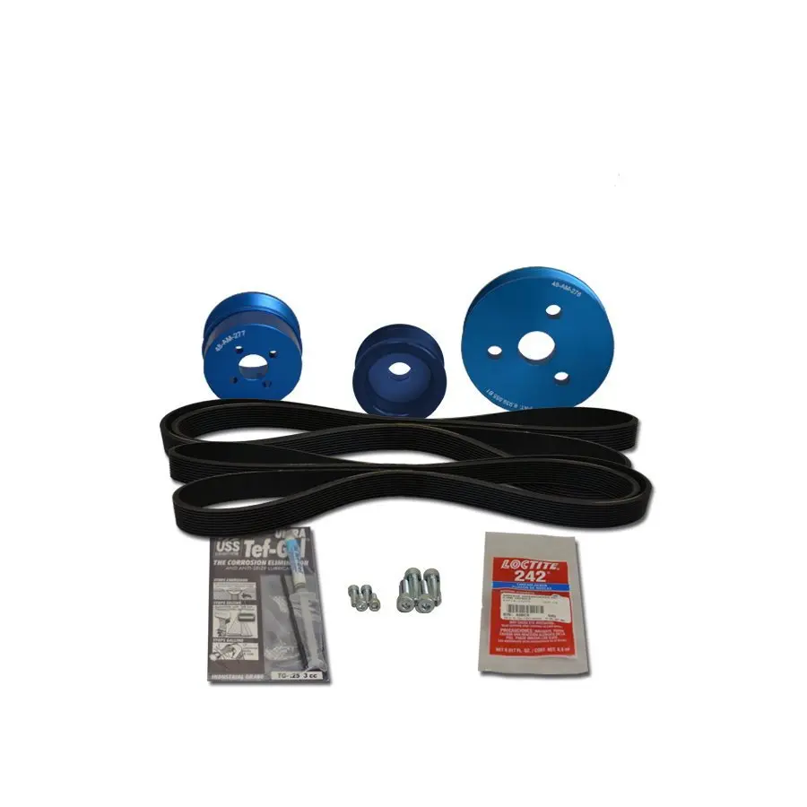 AltMount Serpentine Pulley Kit - Volvo Penta D2-55A, B, C, D, E, F