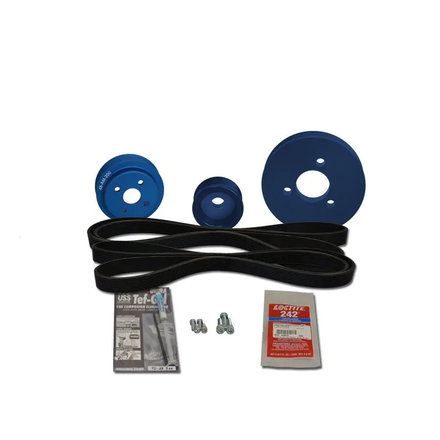 AltMount Serpentine Pulley Kit - Vetus M4.15, M4.17, M4.55
