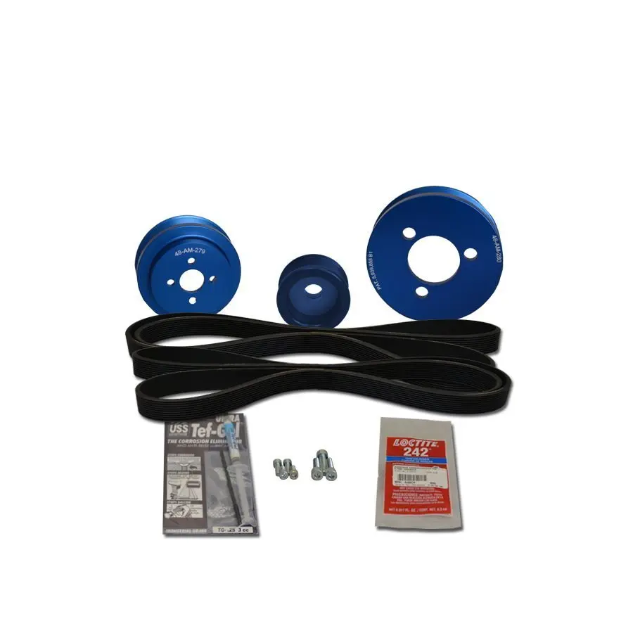 AltMount Serpentine Pulley Kit - Volvo Penta MD2040
