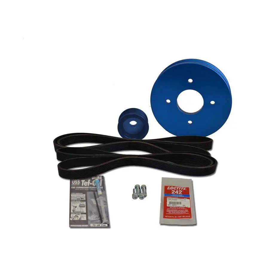 [BAL-48-YSP-3GM-C] AltMount Serpentine Pulley Kit - Yanmar 3GM, 2GM-20