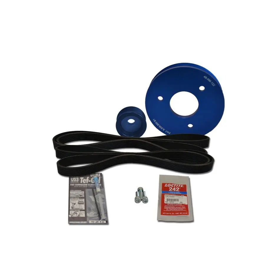 [BAL-48-YSP-3HM-A] AltMount Serpentine Pulley Kit - Yanmar 3HM35, 3HM