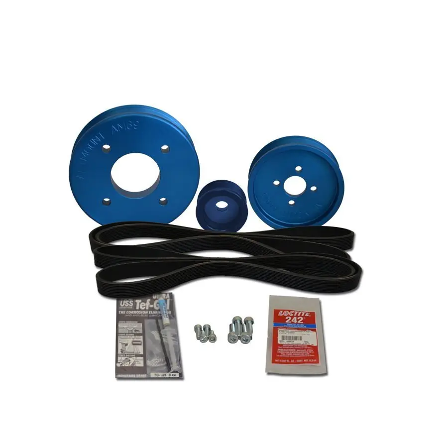 [BAL-48-YSP-3YM-B] AltMount Serpentine Pulley Kit - Yanmar 3YM30