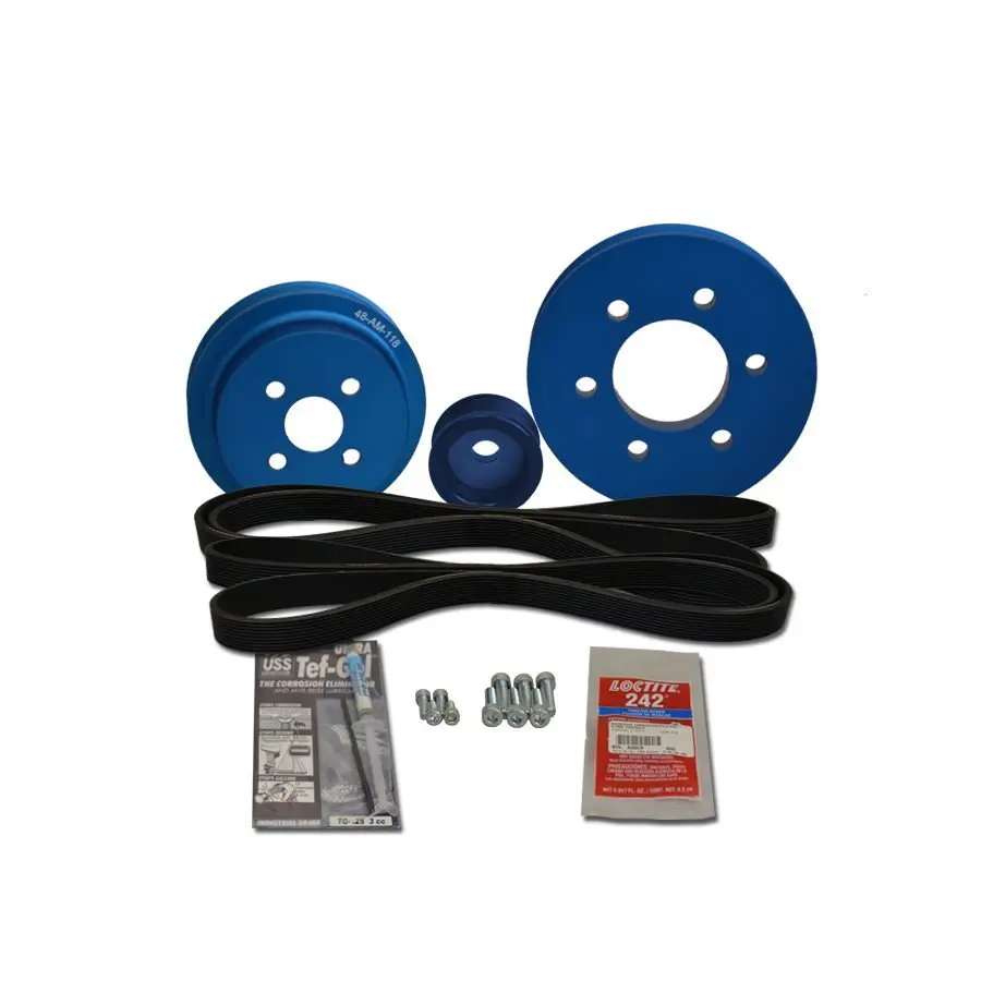 [BAL-48-YSP-4LH-A] AltMount Serpentine Pulley Kit - Yanmar 4LH-A