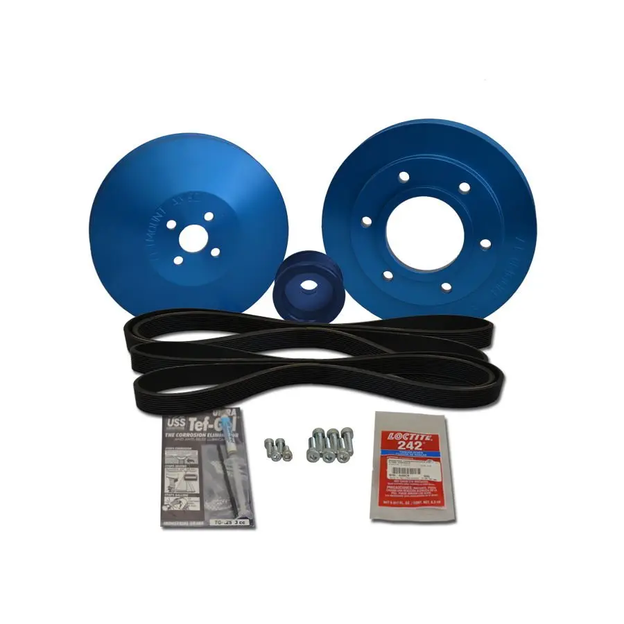 [BAL-48-YSP-6LY-A] AltMount Serpentine Pulley Kit - Yanmar 6LY, 6LYA-STP, 6LY2-STP