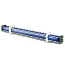 Membrane Pressure Vessel, Fiberglass, ComCon, 2.5x21 in