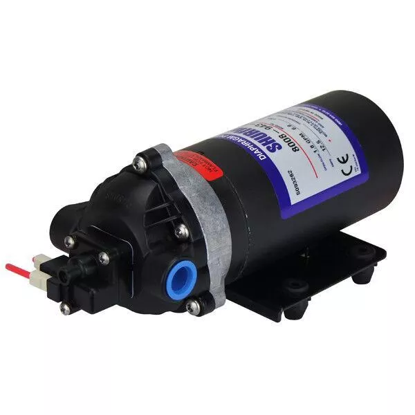 High-Pressure RO Pump - 1.8 GPM, 100 PSI, 12 VDC