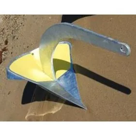 Spade Anchor, Galvanized-  S60, 21 lbs - For boats up to 24 ft or 5,000 lbs