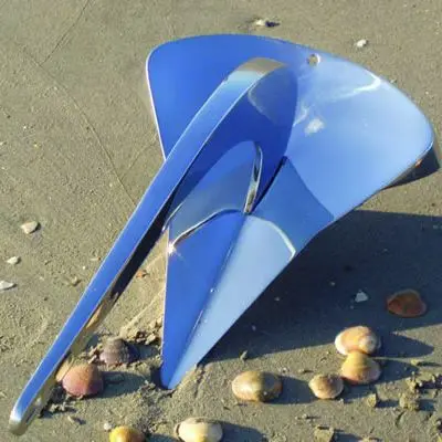 Spade Anchor, Polished Stainless - X180, 99 lbs - For boats up to 75 ft or 57,000 lbs