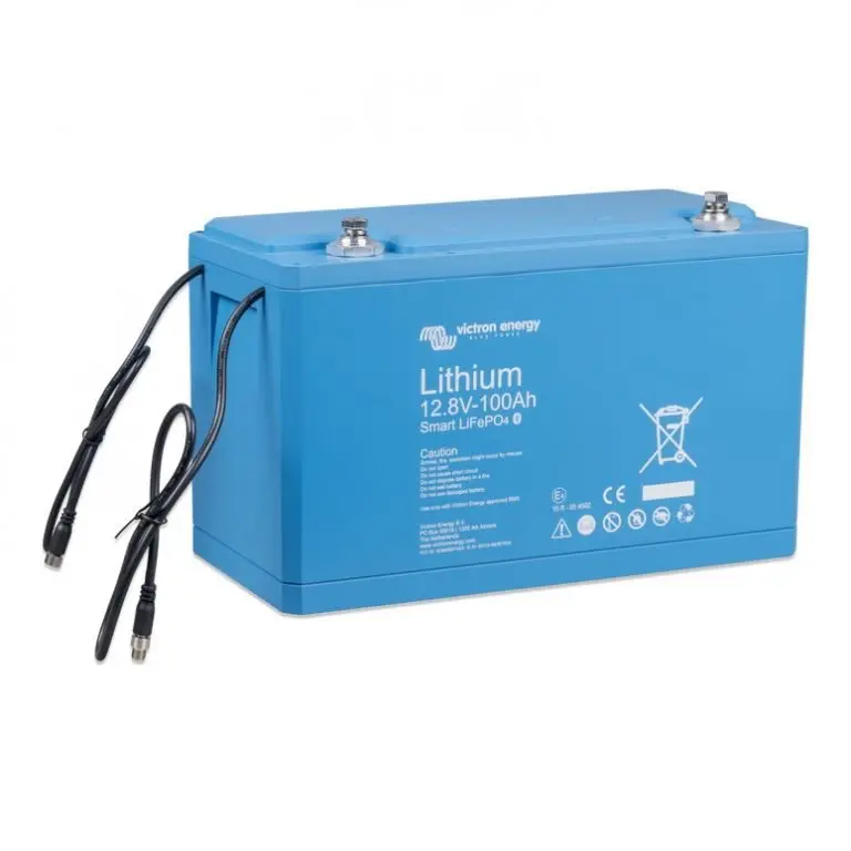 Victron Smart Lithium LiFePO4 Marine Battery, 12.8 Volt, 100 Amp-Hour