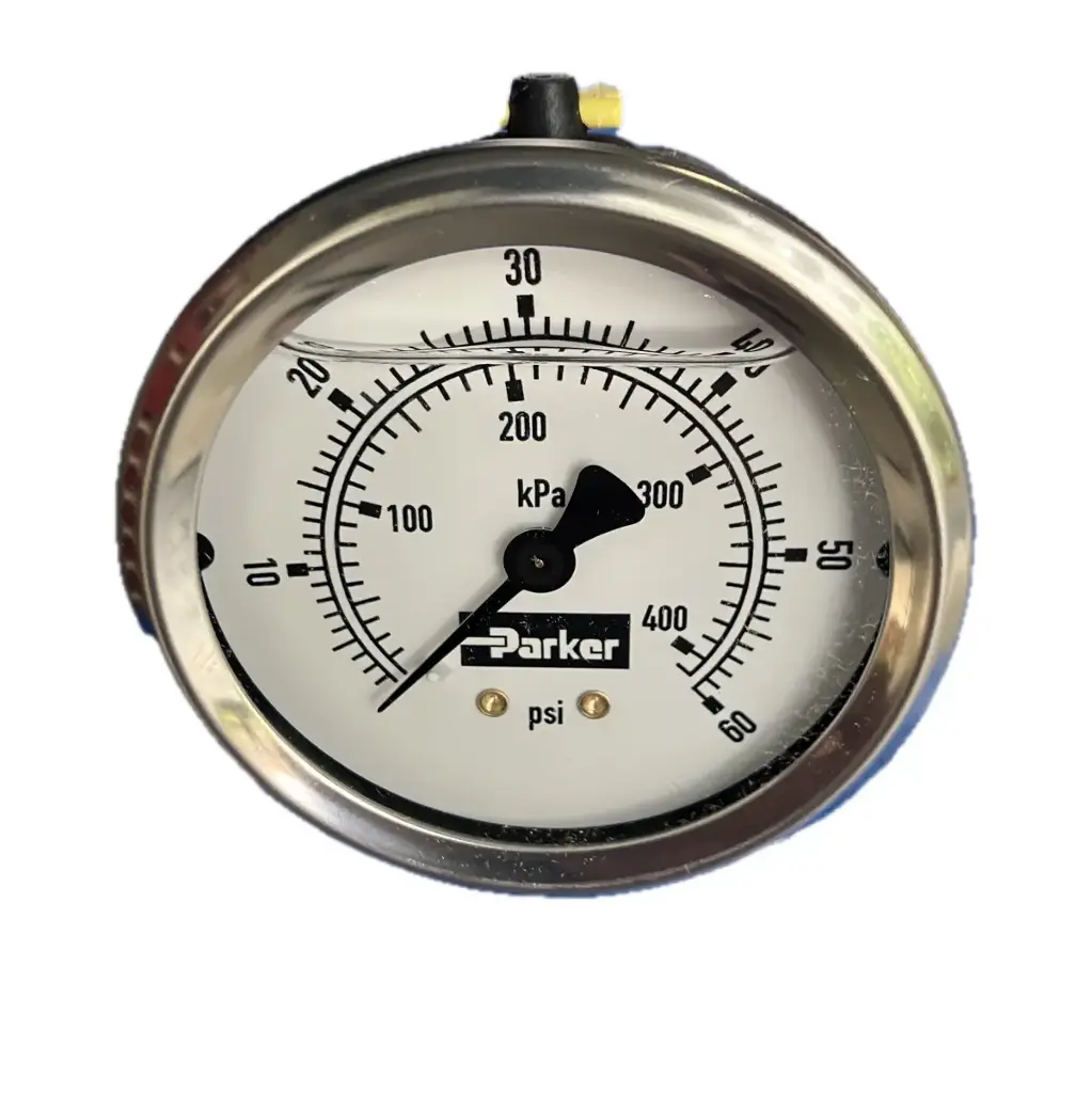 Pressure Gauge, 2.5", 0-60 PSI, 1/4 NPT Back Connection, 40-0303