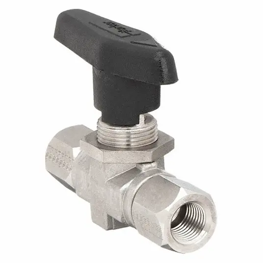 High-Pressure Bypass Ball Valve, 316 SS, Parker, 60-0064