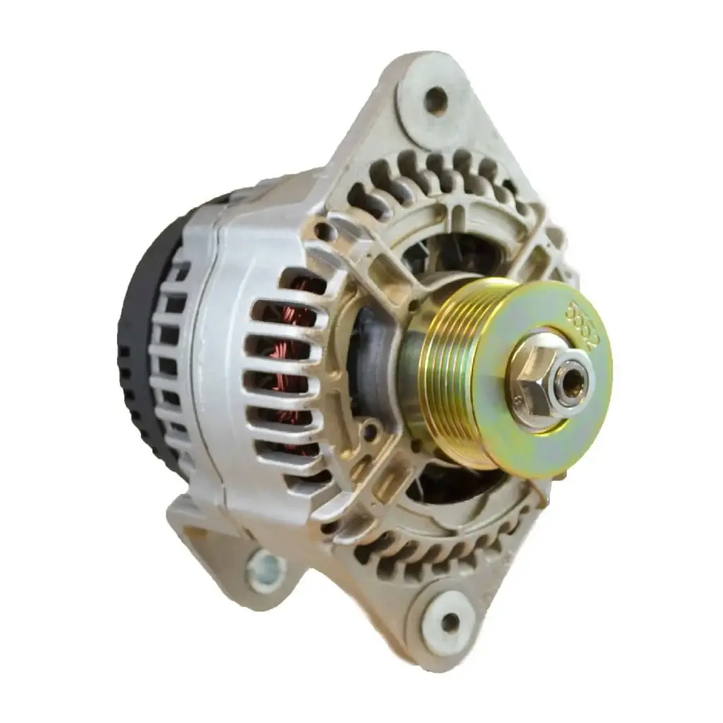 Balmar 96-Series Marine Alternator, 48 V, 60 Amp, Saddle Mount 4", K-6 Pulley