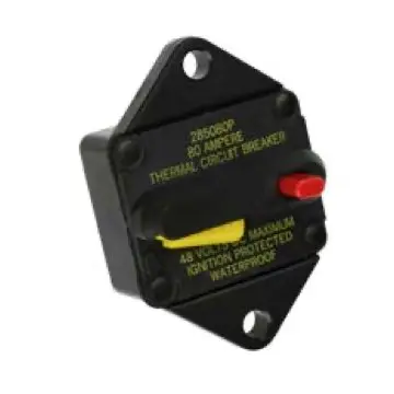Hi-Amp Panel Mount Circuit Breaker - Select Amp Rating (30 Amps (12 AWG Min))