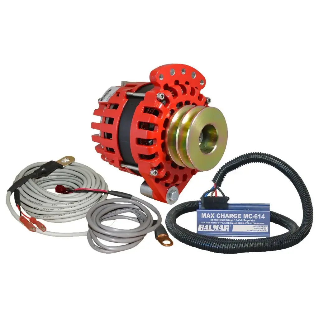 [BAL-XT-SF-170-DV-KIT] XT-Series Alternator Kit w/MaxCharge, 12V, 170A, Motorola/Delco (Dual V Groove (-DV))
