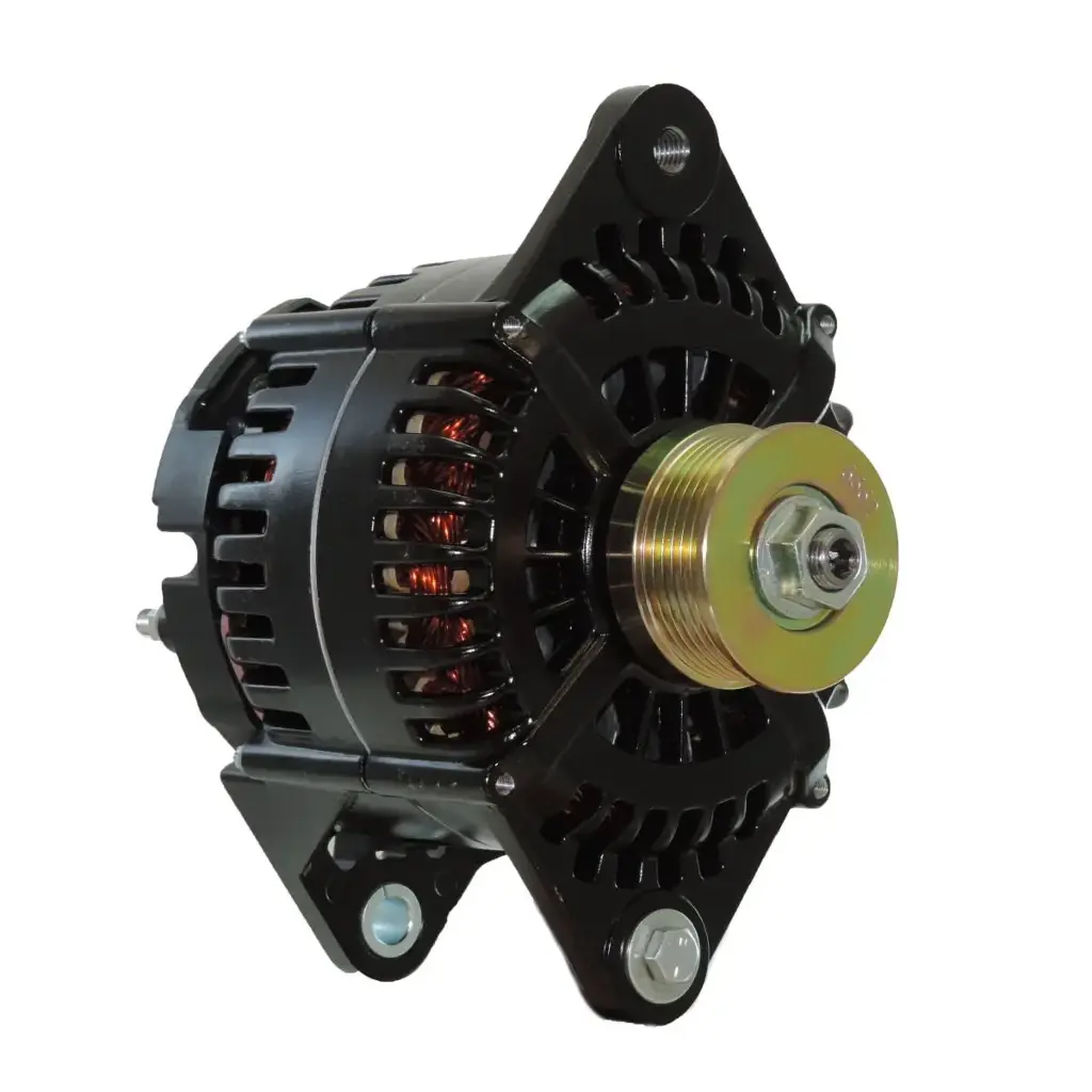 Balmar 97XD-Series Marine Alternator, 12 V, 240 Amp, Saddle Mount 4", K-6 Pulley, Iso Ground