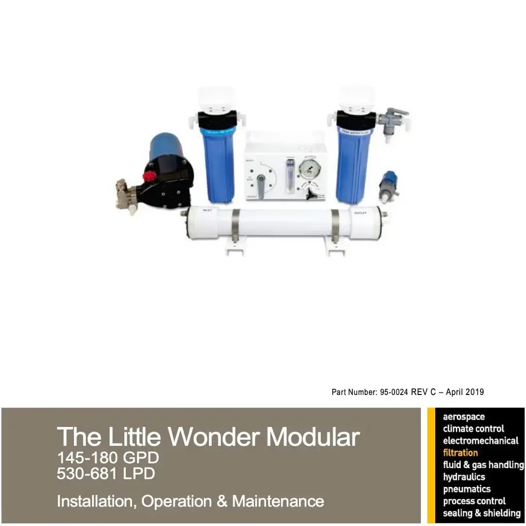 Owners Manual, Little Wonder LWM 145-180, April 2019