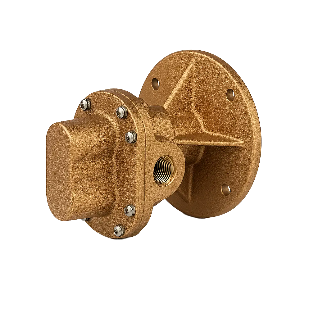 Oberdorfer Gear Pump Head, Bronze, N994
