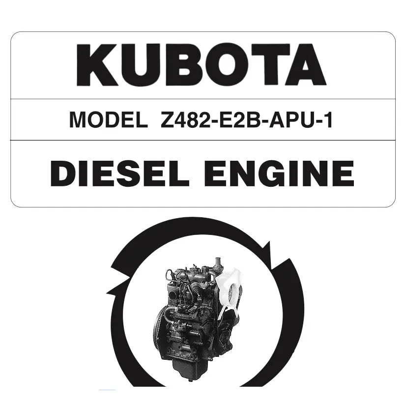 [NGP-Z482P] NextGen 5.5 Engine Parts Manual - Kubota Z482