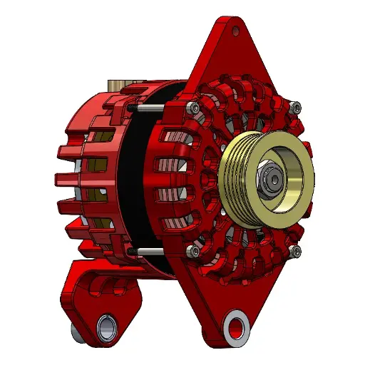 [BAL-XT-DF4-170-K6] Balmar XT-Series Marine Alternator, 12 V, 170 Amp, J-180 Mount