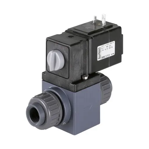 [VMT-75012116] Valve, Sol, PVC, 2-Way, 3/8" FPT, Parker Village Marine