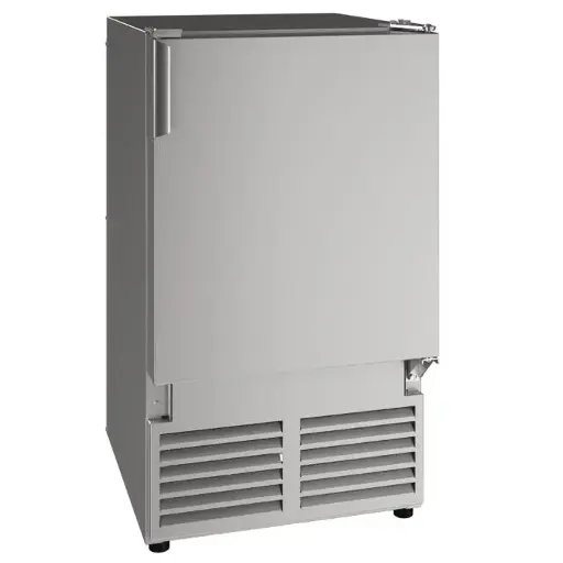 [ULI-UMCR014-SS01A] U-Line Built-In Icemaker, 14" Stainless (w/o Flange)